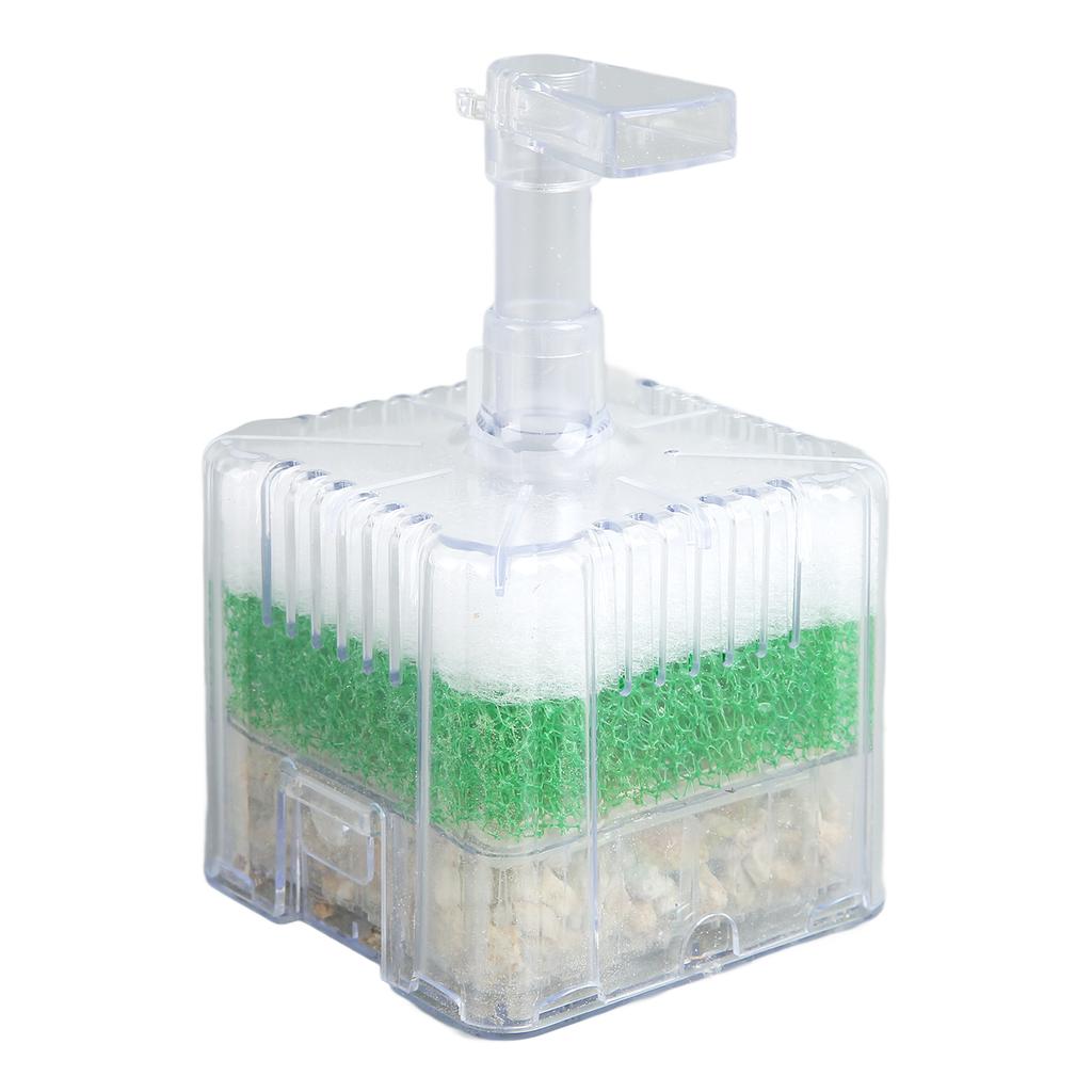 Aquarium Sponge Air Driven Filter Mini Multi Layer Filtration Fish Tank Biochemical Sponge Filter