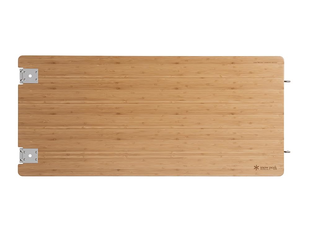 Snow Peak Light Outdoor Multi-Function Table, Long, Bamboo, CK-117TL, Table, Desk, Camping,