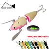 Topwater Catfish Lure 82mm/18g Floating Jointed Crawler Rattling Luminous Night Fishing Strong Surface Action Stable Swim