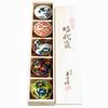 Kutani Ware Set of 5 Sake Period Japanese Sake Traditional Brand Cups, Design, Ceramic, High-Quality, Tableware, Set, Crafts,