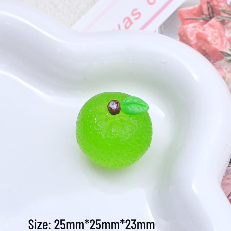 

3D светящиеся фрукты смола DIY ювелирные аксессуары