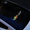 Funny Hahaha Slogan Car Windshield Window Stickers Motorcycle Body Vinyl Decals Waterproof Auto Styling Decoration Accessories