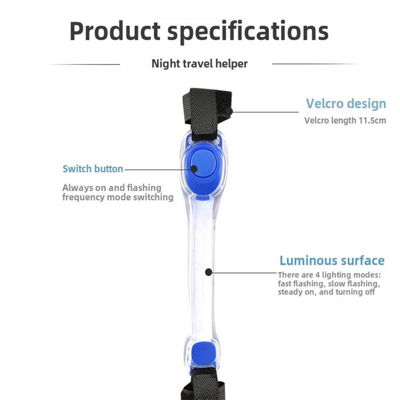 LED Leuchtstreifen Nachtsichtbarkeit Wasserdicht Hund Anti-Verloren Sicherheitsleuchthalsband Mehrfarbige Anhänger und Outdoor-Bereit Blinkend