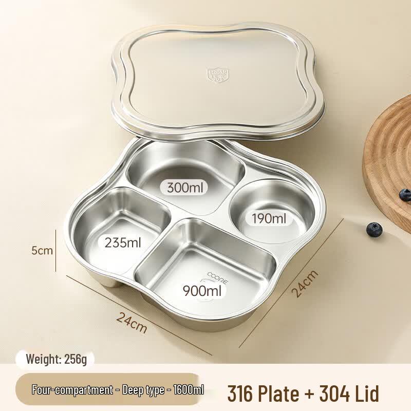 Wuxin 316 Stainless Steel Dinner Plate