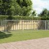 Vidaxl Dog Cage, With Door, Grey, 6X2X1.5 M, Steel