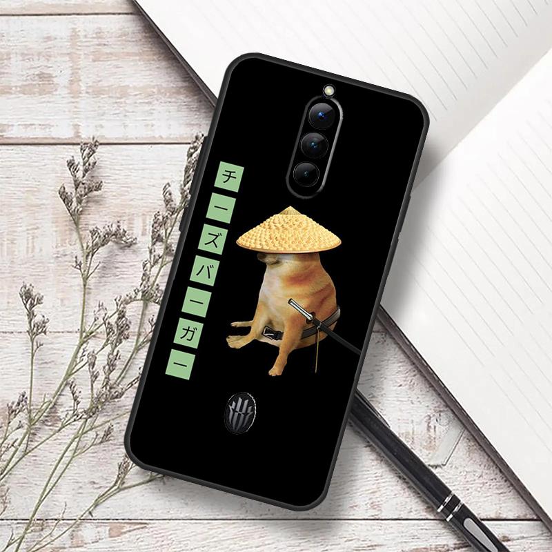 Funny Cheems Doge Case For ZTE Nubia RedMagic 6 7 6S 7S Pro 5G 6R RedMagic 8 8S 9 9S 10S Pro Plus 10 Air Cover