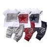 Summer Star Pattern Kids Clothes Sets Baby Boy Clothes
