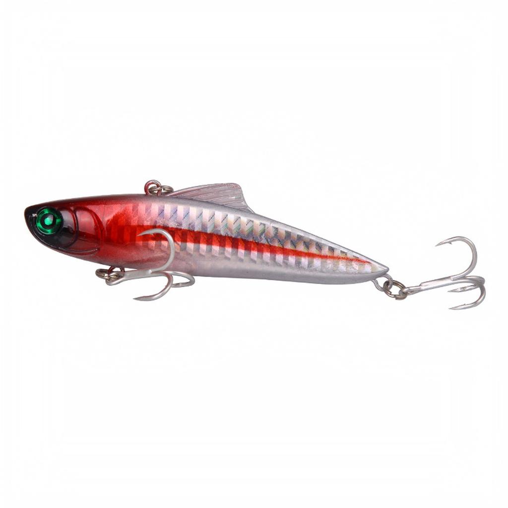 New Vibration Sinking Fishing with Long and Grooved Hooks for and