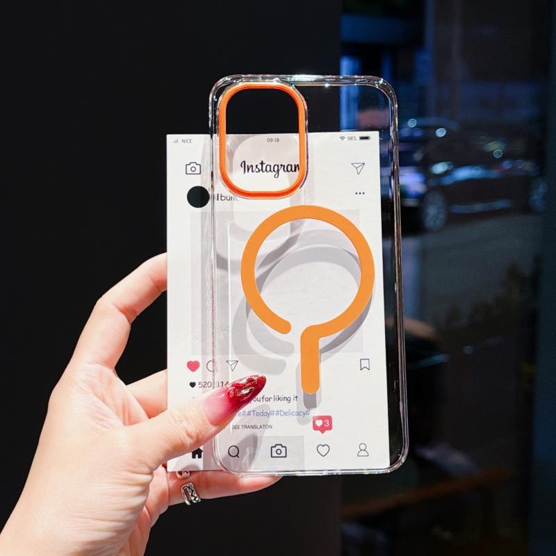 

Для OnePlus 15 15R 13 13S 13T 13R Чехол Ультратонкий Простой Фантазия Прозрачный Знак Вопроса Магнитный ПК Противоударный Чехол OnePlus 13s оранжевый