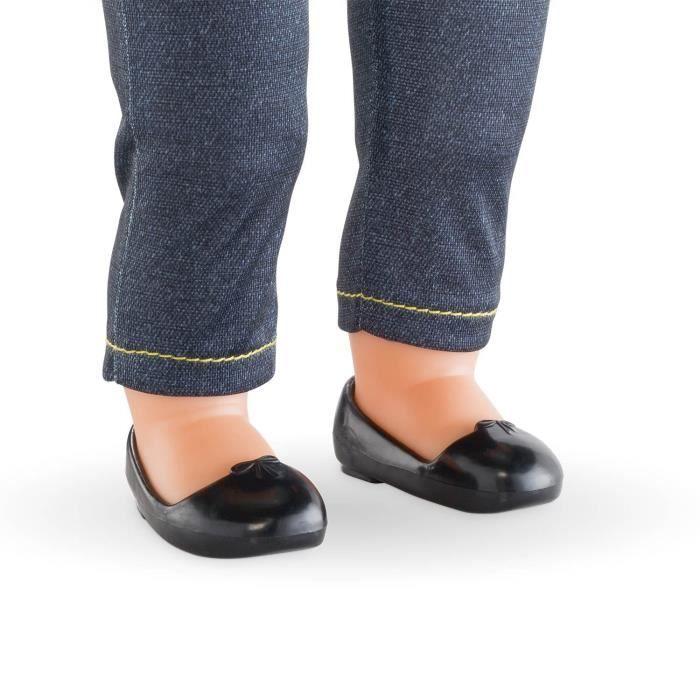 Ballerines noires pour poupée Ma Corolle - Corolle - 210040 - à partir de 4 ans