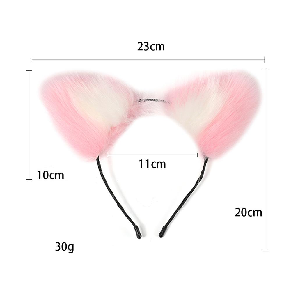 VaHppy SM Sex Toy Sets role-playing Fox 5pcs/lot Plush Anal Plug Tail Bell Collar Mouth Plugs White/Black/Pink Couple games