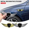 Nou Logo Scut Metalic cu Aripi 3D Autocolant Metalic Decorați Accesorii Auto Pentru Nissan Nismo Teana Skyline Juke X-trail Almera Qashqai