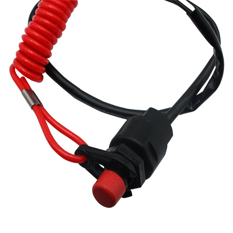 Motorcycle Kill Stop Switch Cut Off Boat Dirt Pit Bike Engine Tether Outboard Engine For Yamaha  Suzuki Honda