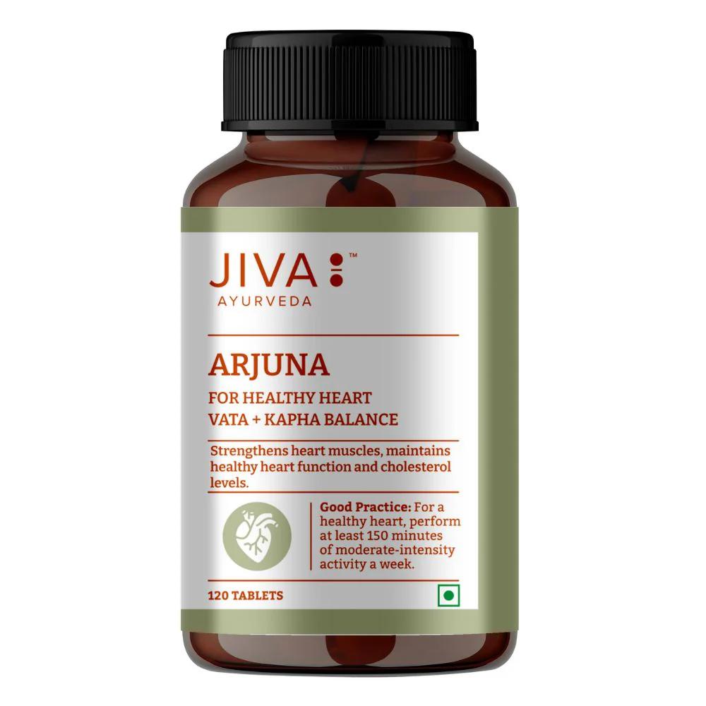 Tabletki Arjuna 500mg | Ajurwedyjski suplement ziołowy z korą Terminalia Arjuna | Jiva