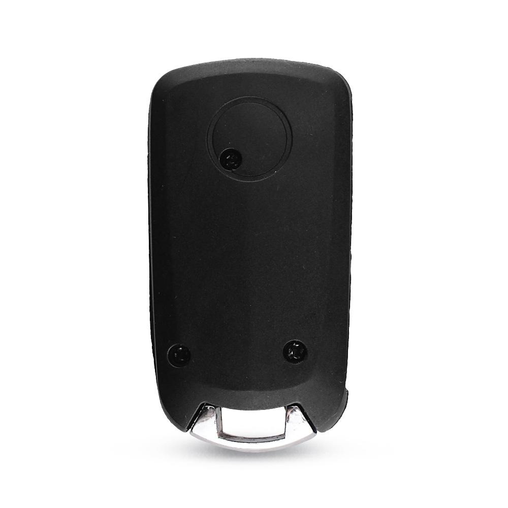 KEYYOU New Flip Folding Remote Key Case 3 Button Black 3 BTN For Vauxhall Opel Astra Vectra Zafira HU100 Blade Free Shipping
