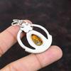 Bumble Bee Jasper Pendant Dainty Jewelry 925 Sterling Silver Pendant High Quality Gemstone Handmade Jewelry Gift For Mother Designer Jewelry