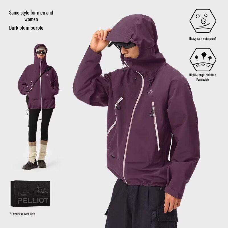 Pelliot Outdoor Couple s Hard Shell Windproof Jacket XS