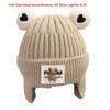Windproof Pullover Cap Cute Bear Beanie Hat New Knitted Hat  Outdoor Sports