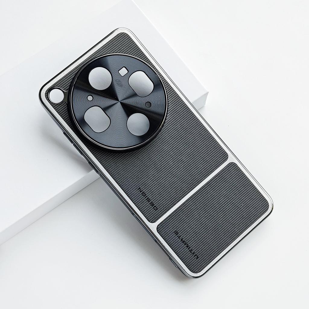 For Oppo Find X9 Ultra Case Sleek Delicate Ultimate Design Leather Comfortable Grip Heat Dissipation Fashionable Cover