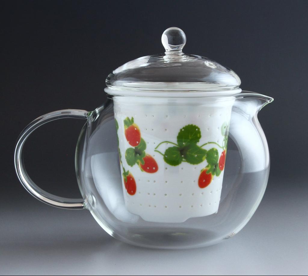 Toyo Ceramics FC550C Stylish Pot (Strawberry)