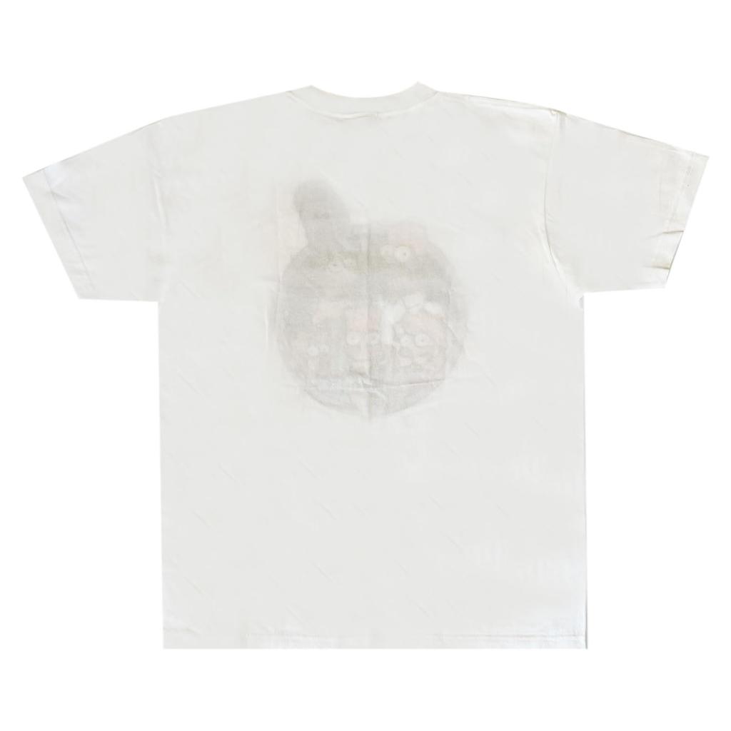 Small Planet Simpsons T-Shirt, Size M, Simpsons Family Badge, White