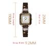 Fashion Gedi Top Brand Watches Woman Square Gold Watch Fashion Quartz Exquisite Niche Ladies Luxury High Quality Women Gifts
