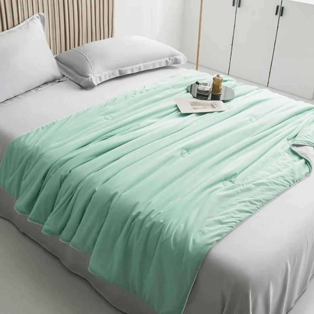 Double Side Summer Cooling Quilt Cooling Fabric Summer Thin Quilt Cooling Blanket  Bedroom