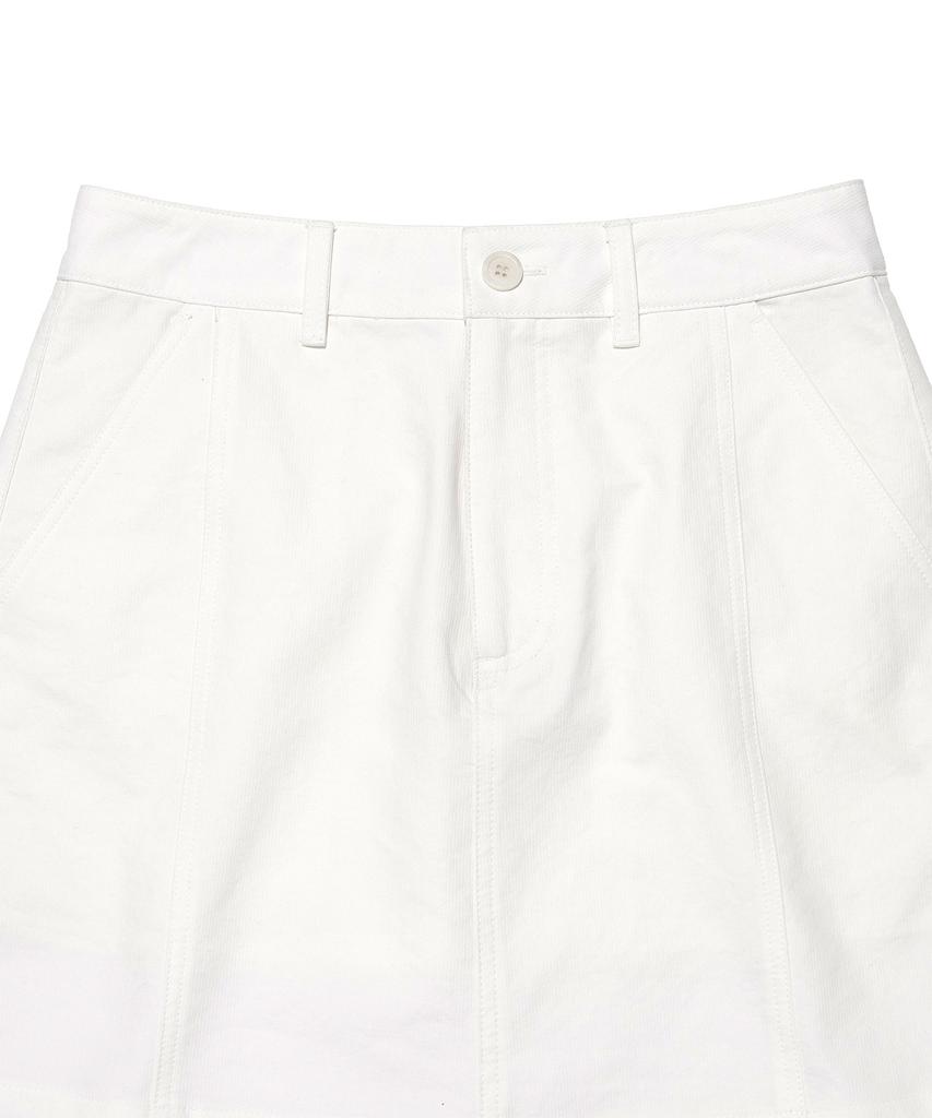Lee Women'S Cotton Mini Skirt Ivory