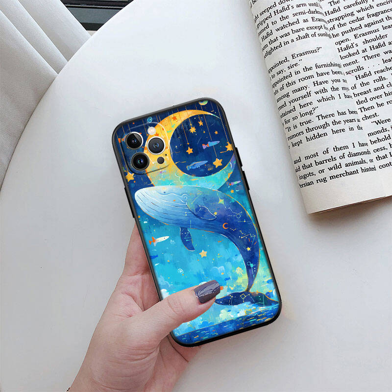 RT47 Deep Sea Shark Whale Case for Samsung Note 20 10 S25 S26 Plus Ultra Lite FE A51 A52 A53 A71 A72 A73 M20 M30 M21 M31 M51 A11 A70 A56 A26 A27