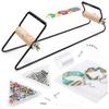 Beading Loom Jewelry Making Tool Bead Weaving Kit  Lightweight Knitting Machine for Creating Bracelets and Necklaces