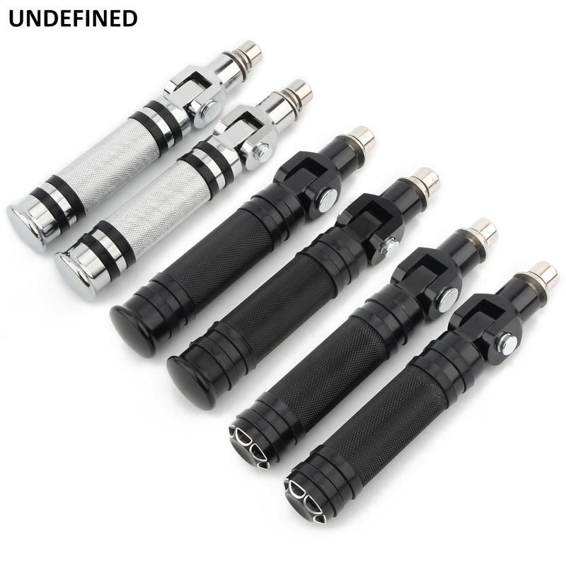 Motorcycle Knurled Modified Foot Pegs Folding Footrests Pedals For Harley Kawasaki Yamaha Suzuki Honda Ducati BMW Universal
