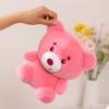 Cute Bear Plush Toy for Kids Girls Soft Toy Bear Plushies Birthday Gifts Smiling Blue Monster Toy Office Ornaments