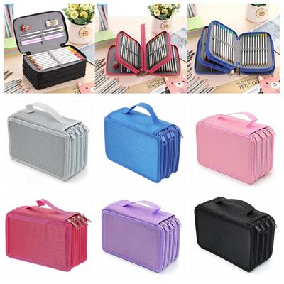 Waterproof Pen Bag 72-Hole Stationery Storage Bag High Quality Pencil Case  Students