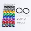 Jdm Car Modified Hex Fasteners Fender Washer Front/Rear Bumper Engine Concave Screws Fender Washer License Plate Bolts Styling