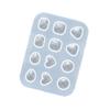 Fashionable Earring Sturdy Silicone Mould Set Accessory Portable for Stylish Jewelry Making Resin Casting Set