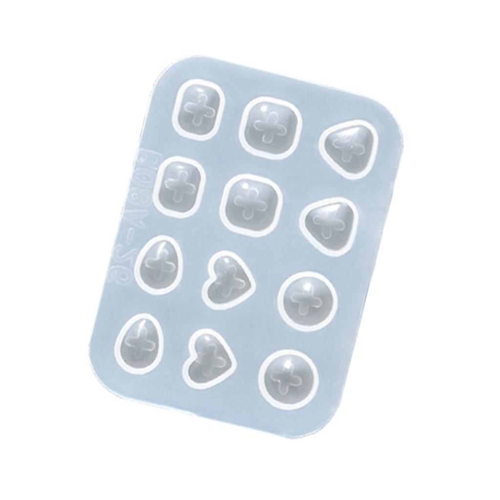 Fashionable Earring Sturdy Silicone Mould Set Accessory Portable for Stylish Jewelry Making Resin Casting Set