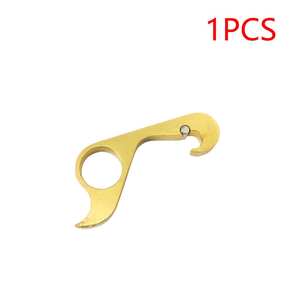 1/2/3/5PCS One-handed Bottle Opener Magnetic Bottle Opener Portable Beer Opener for Kitchen Bar or Restaurant Gift for Men