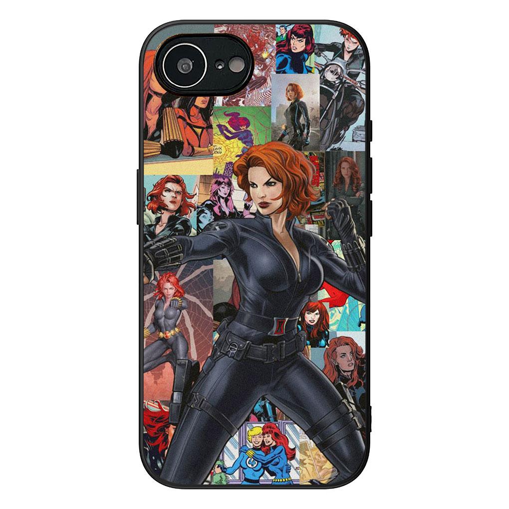 

Чехол для телефона Marvel Черная Вдова для Motorola Moto G86 G14 G35 G34 G45 G55 G64 G75 G85 G24 G15 G54 G57 Power Мягкий чехол Motorola Moto G14