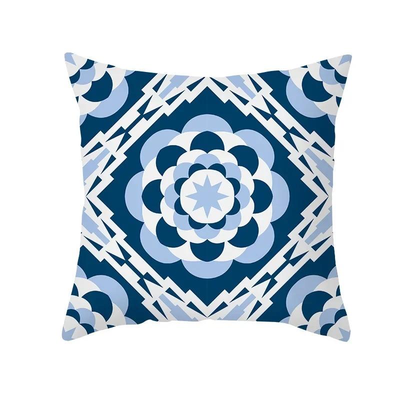 Home Decor Exquisite Patterned Decorative Throw Pillow Covers Pattern Cushion Cover Suitable For Sofa Bedroom Car Pillow Cover
