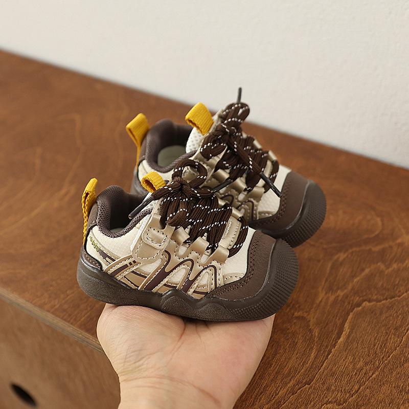 Baby Lightweight Toddler Shoes Children's Breathable Casual Shoes Boys' Anti-skateboard Shoes Girls' Soft-soled Sports Shoes