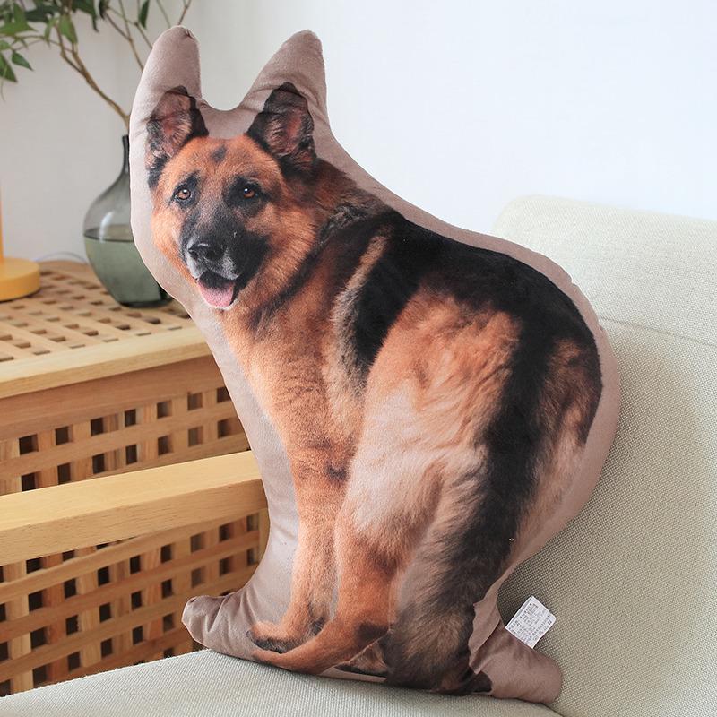 Cartoon Corgi & Shar Pei Hund Katze Plüsch Kissen Puppe - Gemütlicher Sofa-Begleiter