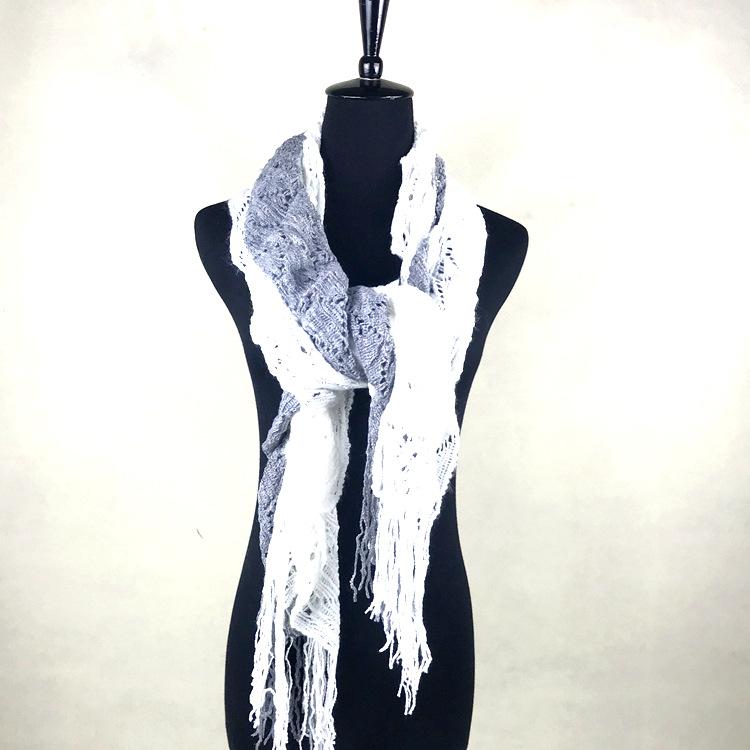 Autumn And Winter Warm Cashmere Fringed Student Plaid Scarf Women'S Winter Versatile Shawl