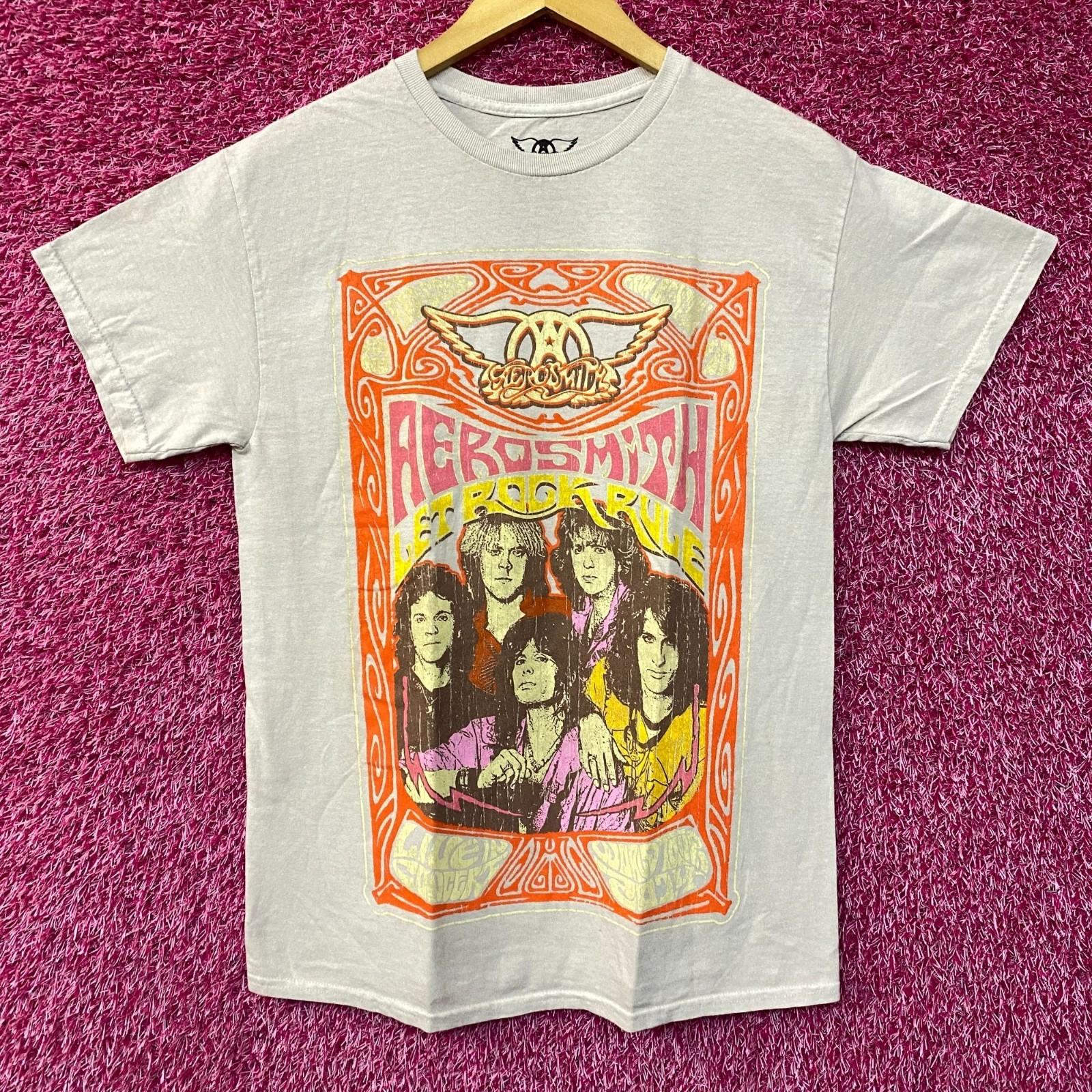 Aerosmith Let Rock Rule Tour T-Shirt Large S