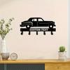 Custom Metal Wall Hooks Retro Car Shape Set Key Holder Garage Decor
