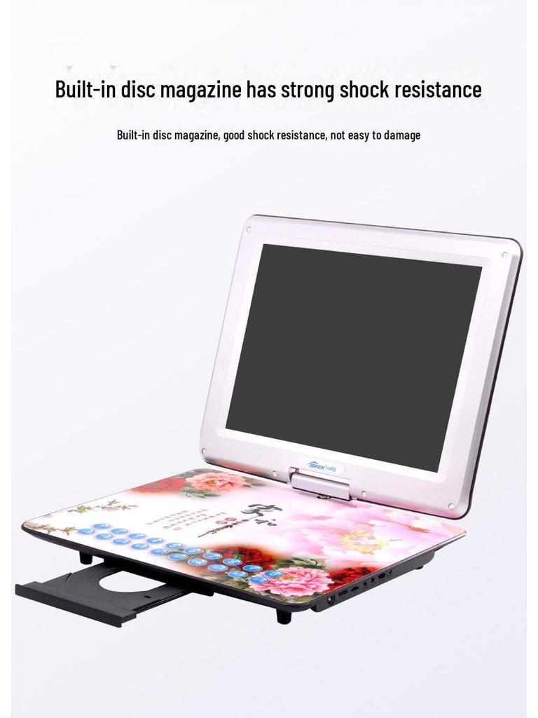 SAST New Century 1800 נגן קולנוע נייד HD 21 אינץ' לבית ולילדים