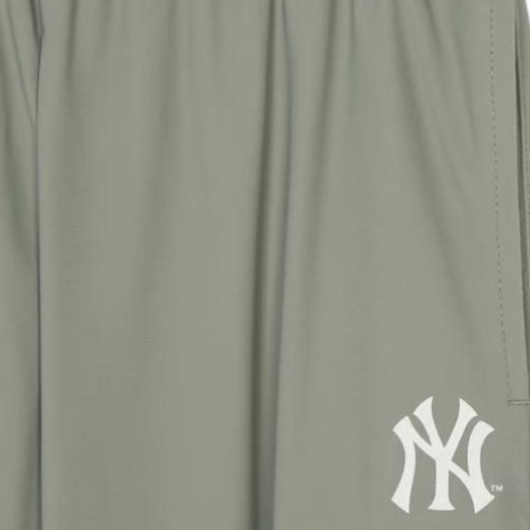 New MLB Pants New York Yankees Gray Kids' 7AWPB0543-50GRL