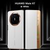 New Case for Huawei Mate X7 MATEX7 MateX7 5G Luxurious Leather Smart Sleep Window Folding Magnetic Phone Cover
