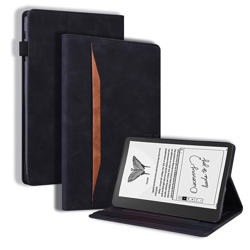 Tablet Etui for Kindle Scribe Cover 10 2 Inch Emboss PU Leather TPU Inner Stand Wallet Cover for Funda Kindle Scribe Case Coque