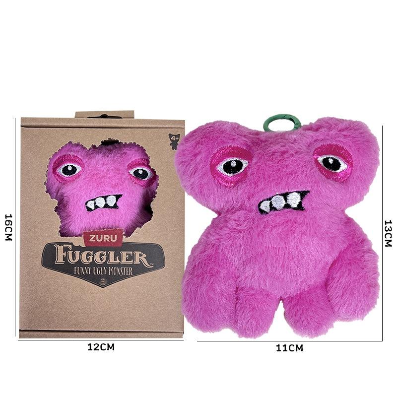 Fuggler Tooth Monster Ugly Cute Funny Baby V3 Series Plush Doll Ornament Bed And Sofa Decoration Children'S Birthday Gift