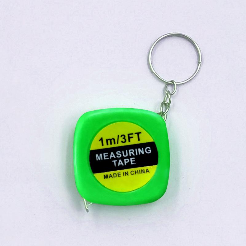 Mini 1M Tape Measure, Clothing Measure, Household Tailor Measure with Keychain 1 Meter Small Steel Measure, Pull Measure, Measuring Meter Measure